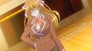 Fingering and sucking cock in anime with big boobs