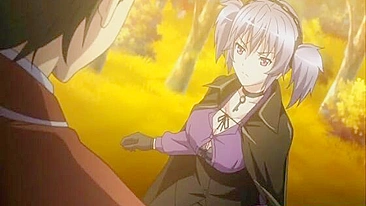 Fingering and sucking cock in anime with big boobs