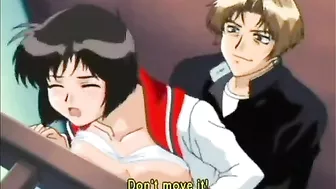 Cute hentai schoolgirl dildoed pussy and assfucked, anime Cute hentai schoolgirl dildoed pussy and assfucked, anime