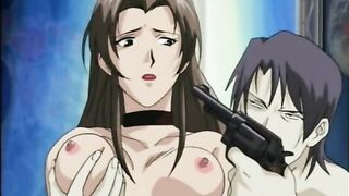 Tied Hentai Policewoman Getting Fucked With a Gun Up Their Pussy - Anime, Tied, Hentai, Policewoman, Fucked, Gun