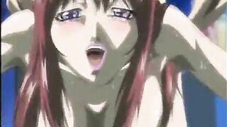 Bust Church Girl Fingering and Blowjob by Big Dick in Anime Hentai