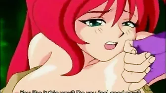Redhead Hentai Ninja Gets Squeezed Her Tits by Ghetto Anime Bald Redhead Hentai Ninja Gets Squeezed Her Tits by Ghetto Anime Bald