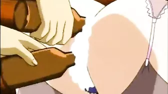 Big Juicy Tits Handcuffed Hentai Gets Pumped Doggystyle - Anime