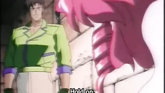 Sexy Hentai Gets Squeezed & Drilled by Octopus Monster