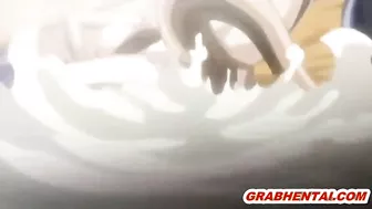 Japanese schoolgirl hentai with bouncing tits tentacles fucking, anime,  japanese,  schoolgirl,  hentai,  bouncing