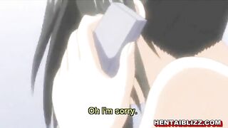 Melon Boobs Hentai Wetpussy Poking and Creampie - Anime