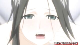 Melon Boobs Hentai Wetpussy Poking and Creampie - Anime