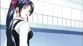 Hentai coed masturbation in front of class - Anime schoolgirl's pleasurable experience