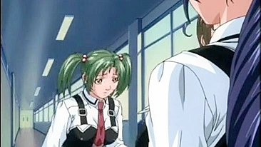 Hentai coed masturbation in front of class - Anime schoolgirl's pleasurable experience