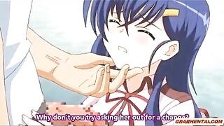 Hentai Schoolgirl Blowjob and Wetpussy Poking Hard - Anime, Blowjob, Schoolgirl, Wetpussy, Porn