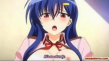 Hentai Schoolgirl Blowjob and Wetpussy Poking Hard - Anime, Blowjob, Schoolgirl, Wetpussy, Porn