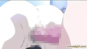 Bondage Mom Hentai - Big Boobs Ass and Pussy Fucked by Shemale Anime