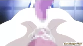 Bondage Mom Hentai - Big Boobs Ass and Pussy Fucked by Shemale Anime