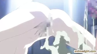 Bondage Mom Hentai - Big Boobs Ass and Pussy Fucked by Shemale Anime