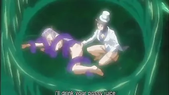 Big Boobs Hentai Caught and Ass Drilled by Tentacles - Busty Anime Porn