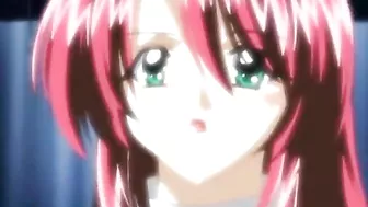 Bondage Muzzled Maid Fucks and Sucks in Hentai Anime