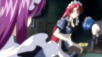 Bondage Muzzled Maid Fucks and Sucks in Hentai Anime Bondage Muzzled Maid Fucks and Sucks in Hentai Anime