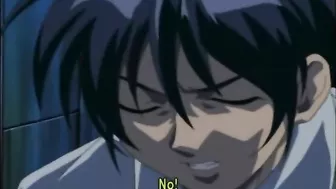 Redhead hentai sucks big cock and gets hard poked by black pervert guy - Anime