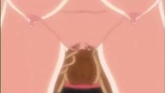 Redhead hentai sucks big cock and gets hard poked by black pervert guy - Anime