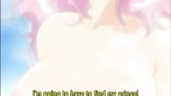 Redhead hentai sucks big cock and gets hard poked by black pervert guy - Anime