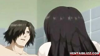 Hot bigboobs hentai sucking cock and fucking in the bathtub, anime,  bigboobs,  hentai,  sucking,  cock,  fucking