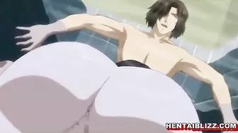 Hot bigboobs hentai sucking cock and fucking in the bathtub, anime,  bigboobs,  hentai,  sucking,  cock,  fucking