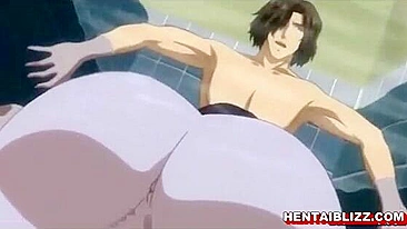 Hot bigboobs hentai sucking cock and fucking in the bathtub, anime,  bigboobs,  hentai,  sucking,  cock,  fucking