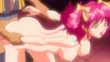 Redhead Hentai Doggystyle Fucked by Ghetto Pervert Guy - XXX Anime