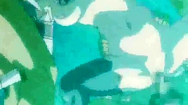 Hentai Princess gangbanged and cumshot