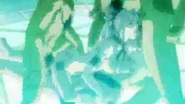 Hentai Princess gangbanged and cumshot