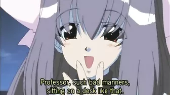 Cute hentai gets chained and whipped hard, anime - Watch now!