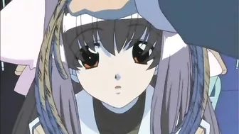 Cute hentai gets chained and whipped hard, anime - Watch now!