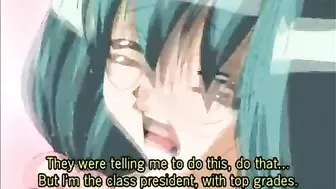 Cute hentai gets chained and whipped hard, anime - Watch now!