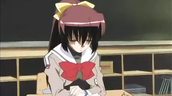 Cute hentai gets chained and whipped hard, anime - Watch now!