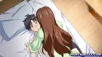 Busty Anime Fucks Her College Cartoon classmate