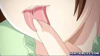 Busty Anime Fucks Her College Cartoon classmate