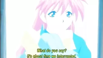 Busty hentai gets squeezed her big tits, anime Busty hentai gets squeezed her big tits, anime