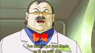 Busty hentai gets squeezed her big tits, anime Busty hentai gets squeezed her big tits, anime