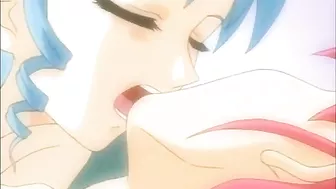 Busty hentai gets squeezed her big tits, anime Busty hentai gets squeezed her big tits, anime