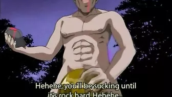 Hentai Running Fucked Outdoors with Rope Bondage - Watch Now!