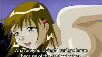 Hentai Running Fucked Outdoors with Rope Bondage - Watch Now!