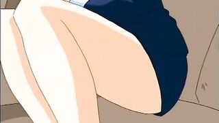 Hentai Policewoman Rides Big Cock - Anime XXX Video