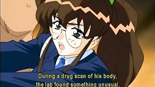 Hentai Policewoman Rides Big Cock - Anime XXX Video