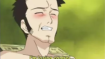 Busty Hentai Milf Housewife Seduces and Fucks her Young Neighbor