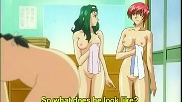 Watch Lucky Pervert Guy Groupfucked by Schoolgirls in Anime