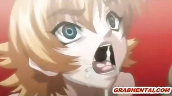 Hentai Video - Pregnant Woman Sucks Monster cock and Swallows Cum