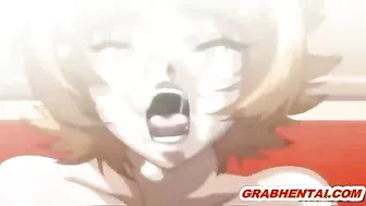 Hentai Video - Pregnant Woman Sucks Monster cock and Swallows Cum