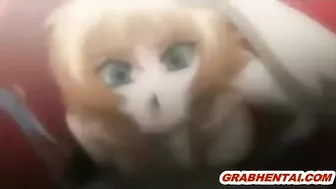 Hentai Video - Pregnant Woman Sucks Monster cock and Swallows Cum