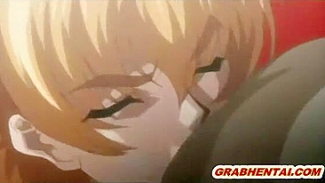 Hentai Video - Pregnant Woman Sucks Monster cock and Swallows Cum