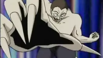 Busty hentai caught and fucked by bat monster tentacles in anime